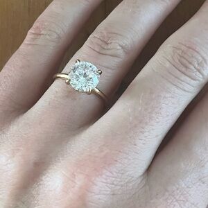 Modern Gents Synthetic Diamond Ring Size 6